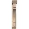 Ekena Millwork Merced Traditional Smooth Bracket w/ Offset Brace, Douglas Fir, 5 1/2"W x 28"D x 36"H BKT0604X28X36MRC01SDF - alternate 3